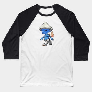 Smurf-Cat Baseball T-Shirt